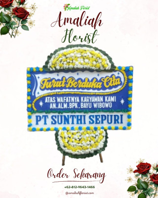 Papan Bunga Duka di Dumoga